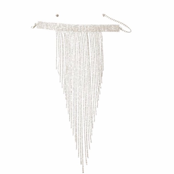 SOLD OUT❣️🔥🔥🔥🆕 RHINESTONE CHOKER NECKLACE - Picture 3 of 5